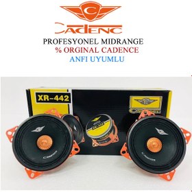 Resim Cadence Xr-442 10Cm Profesyonel Midrange Hoparlör 75Wat 