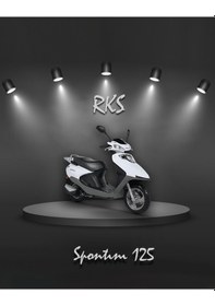 Resim Rks Spontini 125 Motosiklet Beyaz 
