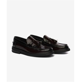 Resim Greyder Erkek Bordo Hakiki Deri Loafer Ayakkabı 5k1ua64729 Bordo Acma 