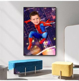 Resim Kişiye Özel Örümcek Adam Duvar Posteri Mm3121 