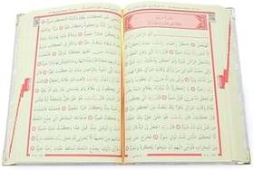 Resim İhvan Online Masa Üstü Rahleli Kadife Kaplı Sandıklı Kuranı Kerim Seti - Rahiya Serisi Pembe 