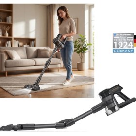 Resim Blaupunkt A25T Şarjlı Vacumaster Kablosuz Dikey Süpürge 300W Siyah + Blaupunkt Akıllı Baskül Hediye 