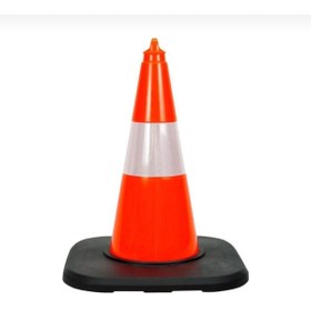 Resim Parla Pvc Trafik Konisi 52 Cm Ağırlıklı Set 10 Adet 