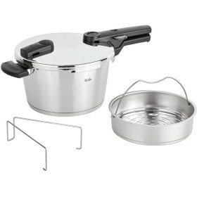 Resim Fissler Vitaquick Black Düdüklü Tencere 4,5 Lt 