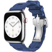 Resim Watch 40mm Spor Görünümlü CLO KRD-94 Silikon Kordon-Lacivert 