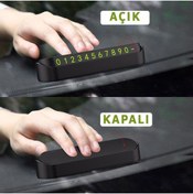 Resim JSU Araç Fosforlu Telefon Numarası - Numaratör Aç-Kapa 