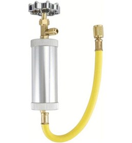 Resim Dashanshop R134a R12 El Tipi Pompa Yağ Ve Boya Enjektör Arac Klima Adaptörü 1 Adet 