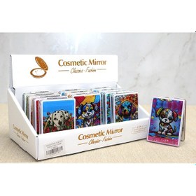 Resim Periboia Hareketli Sulu Detaylı Köpek Figürlü El Aynası 