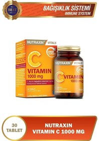 Resim Nutraxin C Vitamin 1000 Mg - C Vitamini Deposu Zaman Salınımlı 30 Tablet 