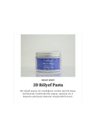 Resim Cadence Heavy Body 3D Rölyef Pasta Modeling Paste 150 Ml 