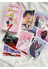 Resim Anime Sailor Moon Iskambil Kartı - Poker Kartı 