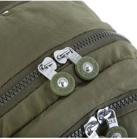 Resim Nas Bag Kadın Sırt Çantası Zararlı Kimyasal İçermez Waterproof Koyu Yeşil 