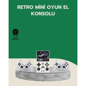 Resim Kont 10.000 Oyunlu Taşınabilir Oyun Konsolu HDMI Çıkışlı 