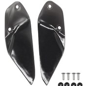 Resim Xiyyadms R1200gs/r1250gs Adv Yan Rüzgar Koruyucu Abs Siyah/şeffaf Yan Rüzgarlık 2014-2022 