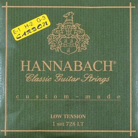 Resim Hannabach 728LTC Custom Made Klasik Gitar Teli (Low Tension) | Düşük Gerilim Üstün Konfor 