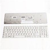 Resim Toshiba Uyumlu Satellite L50-B Klavye Beyaz Türkçe 