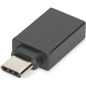 Resim Karnas_Teknoloji Assmann Ak-300506-000-S Usb Tip C Adaptörü, Usb Tip C Erkek - Usb 
