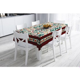 Resim Adawall Colorful Leaves Masa Örtüsü 