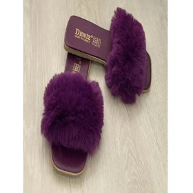 Resim Selda Akyol Arslan Peluş Mor Ev Terligi 