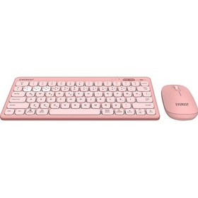 Resim EVEREST Lumi KM-BT903 3in1 3 BT + 2.4 1600dpi Ultra İnce Q 4 Cihaz Bağlantılı Klavye ve Mouse Set 