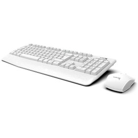 Resim TURBOX Workeys Offi?ce Usb Kablosuz 2.4ghz Multimedia Standart Q Klavye Mouse White 