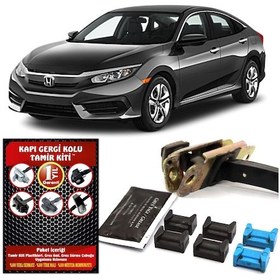 Resim Barrer Honda Civic FC5 Kapı Gergi Kolu (Limitör) Tamir Kiti 2016-2019 