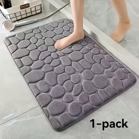 Resim 1 adet/2 adet hafıza köpüklü banyo paspası, süper yumuşak banyo paspası, duş paspası, banyo malzemeleri, küvet paspası, banyo zemin paspası, halı çamaşır odası, halı zemin paspası, dış mekan giriş paspası 