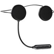 Resim Synodicmonth Y1 Motosiklet Kaskı Kulaklığı Bluetooth 5.3 Kablosuz Stereo İnterkom Dahili Kask Kablosuz Kulaklığı 