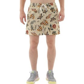 Resim Nike Practice Mesh Erkek Şort Ve Kapri Krem 