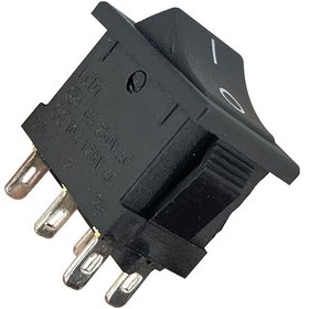 Resim Ayt Ic-121-6 Mini Işıksız 6 Pin On Off Anahtar Aç Kapa Düğme Buton 8x10.4 Mm 