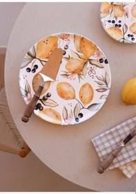 Resim The Mia Limoncello Servis Tabağı 30 Cm Renkli 