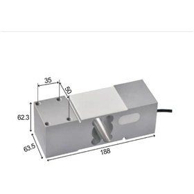 Resim L6W Loadcell Yük Hücresi Ağirlik Sensörü Kapasite ML 600 