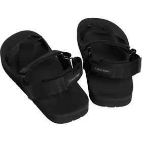 Resim Calvin Klein ESS DIECUT BACK STRA Siyah Erkek Sandalet 