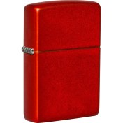 Resim Zippo Regular Metallic Red Çakmak 