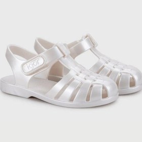 Resim Igor Clasica Nacar Kız Çocuk Sandalet - Fildişi S10367-079 