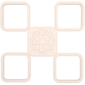 Resim Motifpiyer Lamba Tavan Göbeği Modüler-kare-egimli-54-5-parça-56c 