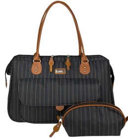 Resim Stylo Milano Anne Bebek Bakım ve Kadın Çantası - Siyah - Siyah / Standart 