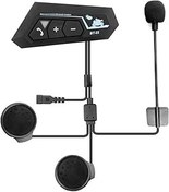 Resim beemen BT22 İntercom Motosiklet Kask Kulaklık Bluetooth 5.0 