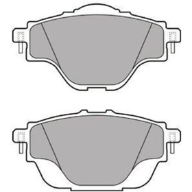 Resim DELPHI LP2509 ARKA BALATA C4 PICASSO II-C4 GRAND PICASSO II 1.6 V 
