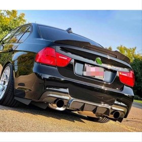 Resim Bmw 3 serisi e90 psm spoiler -parlak siyah 