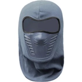 Resim Shun Kış Rüzgar Geçirmez Nefes Alabilir Spor Tam Yüz Termal Maske Kayak Balaclava (Yurt Dışından) 