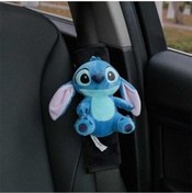 Resim Fortunelane Yurt Disney Bebek Araba Peluş Kemer Emniyet Aksesuarı Ex 