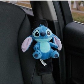 Resim Fortunelane Yurt Disney Bebek Araba Peluş Kemer Emniyet Aksesuarı Ex 