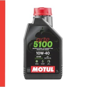 Resim Motul 5100 10W-40 4 T Motosiklet Motor Yağı Güncel Ürün 1 Adet 