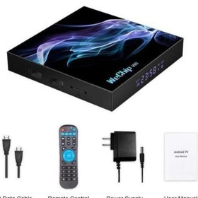 Resim Wechip Akıllı Tv Kutusu V10 2g 16g Android 10.0 8k 