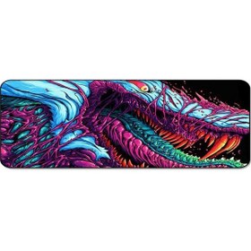 Resim Sge Teknoloji 65x25 Cm Hyp 1 Dikişli Kaydırmaz Taban Speed Ver. Mouse Pad Oyuncu Gaming 
