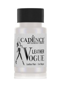 Resim Leather Vogue Deri Boyası Metalik Lvm-01 İnci 50 Ml 
