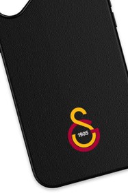 Resim Galatasaray Arma Deri Magsafe Telefon Kılıfı - iPhone 16 