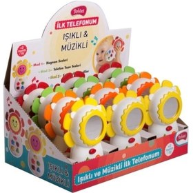 Resim Toys Babies Işıklı Müzikli İlk Telefonum 