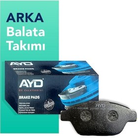 Resim Ayd Toyota Uyumlu Avensis Arka Fren Takım Balatası 2009-2018 